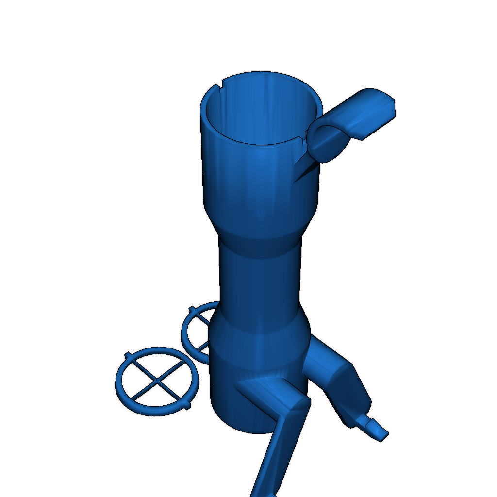 Наружный арбалет с насадным прицелом