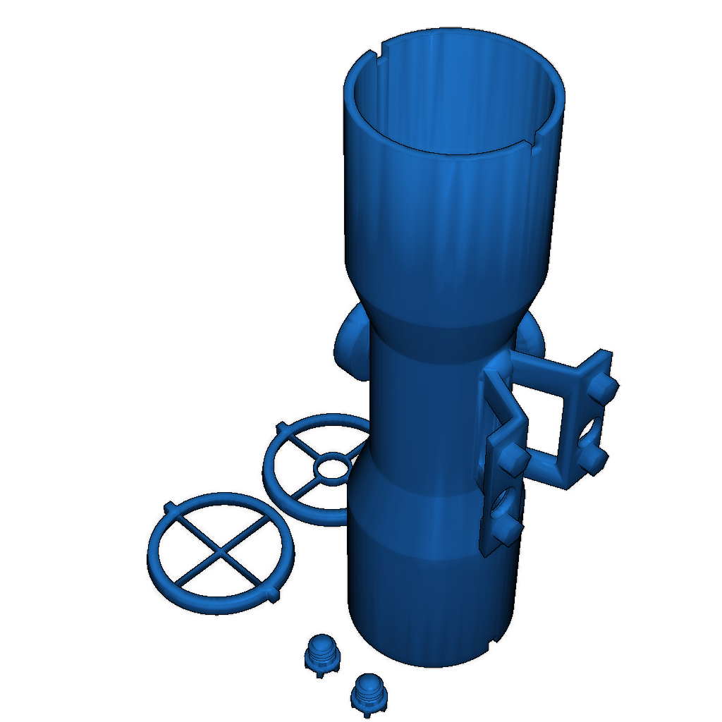 Наружный арбалет с насадным прицелом