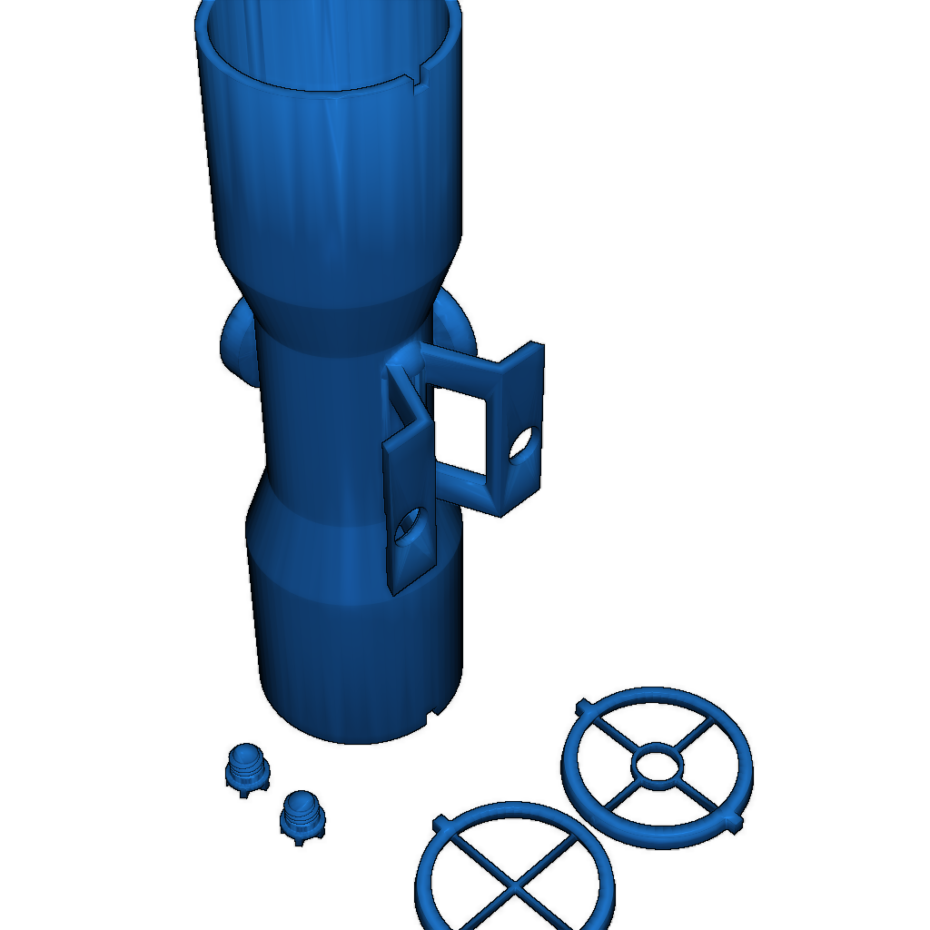 Наружный арбалет с насадным прицелом