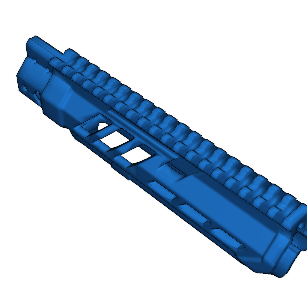Скелетизированные модели оружия