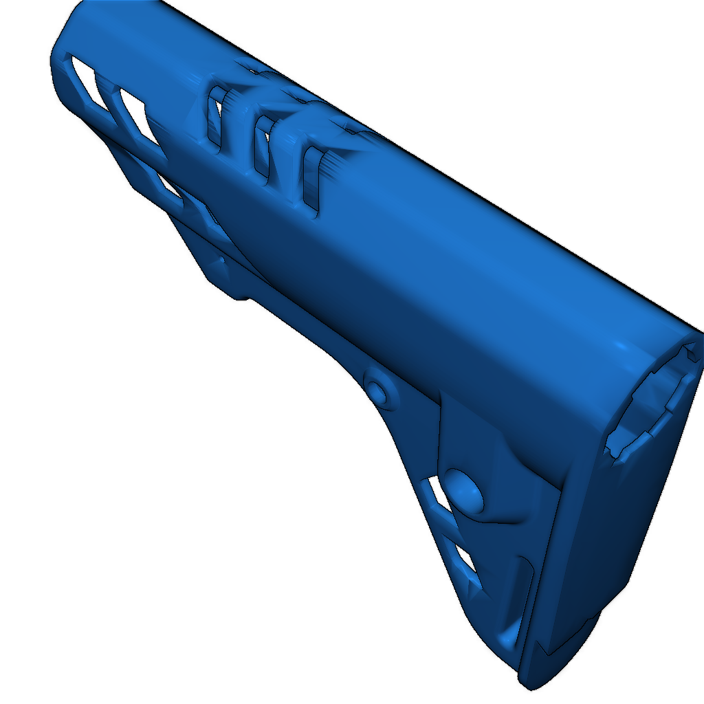 Скелетизированные модели оружия