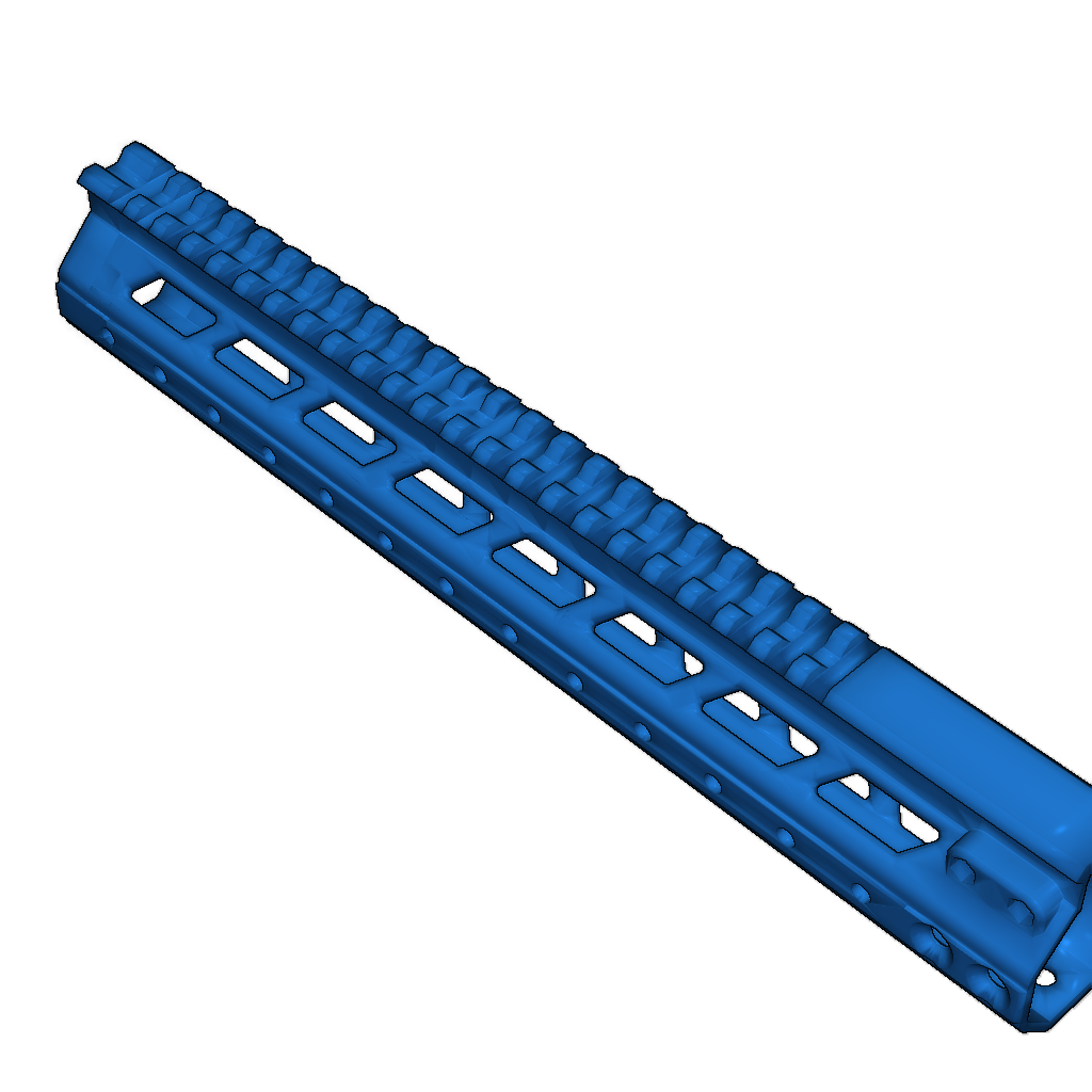 Скелетизированные модели оружия