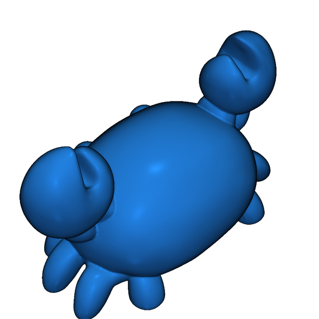 Модели 3D-печати: Краб-бум