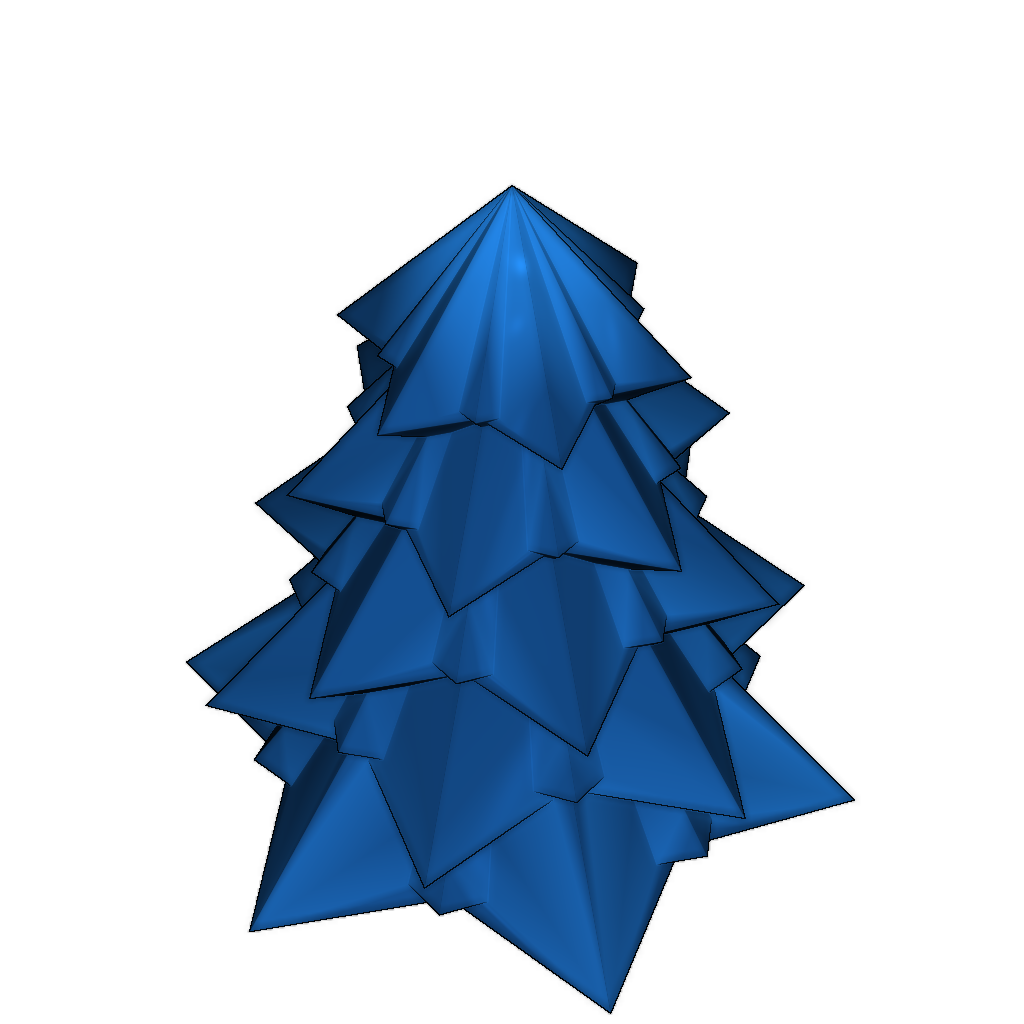 Геометрическая елка