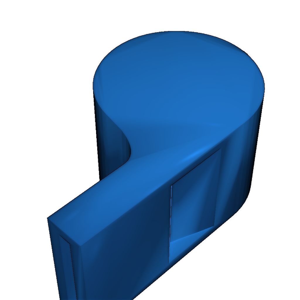 Свисток 3D-модель для печати
