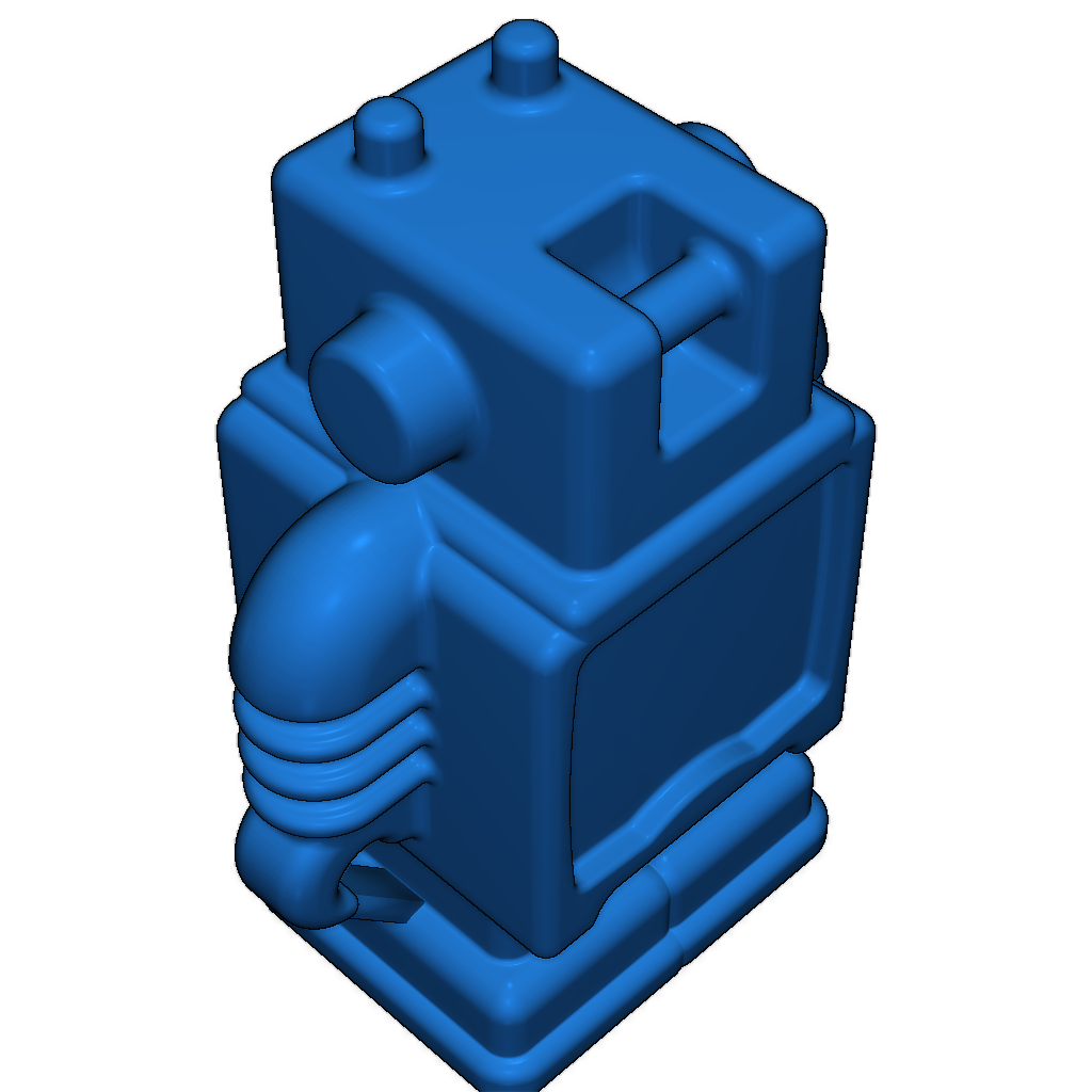 3D-модель Ультимака Робота - Брелок
