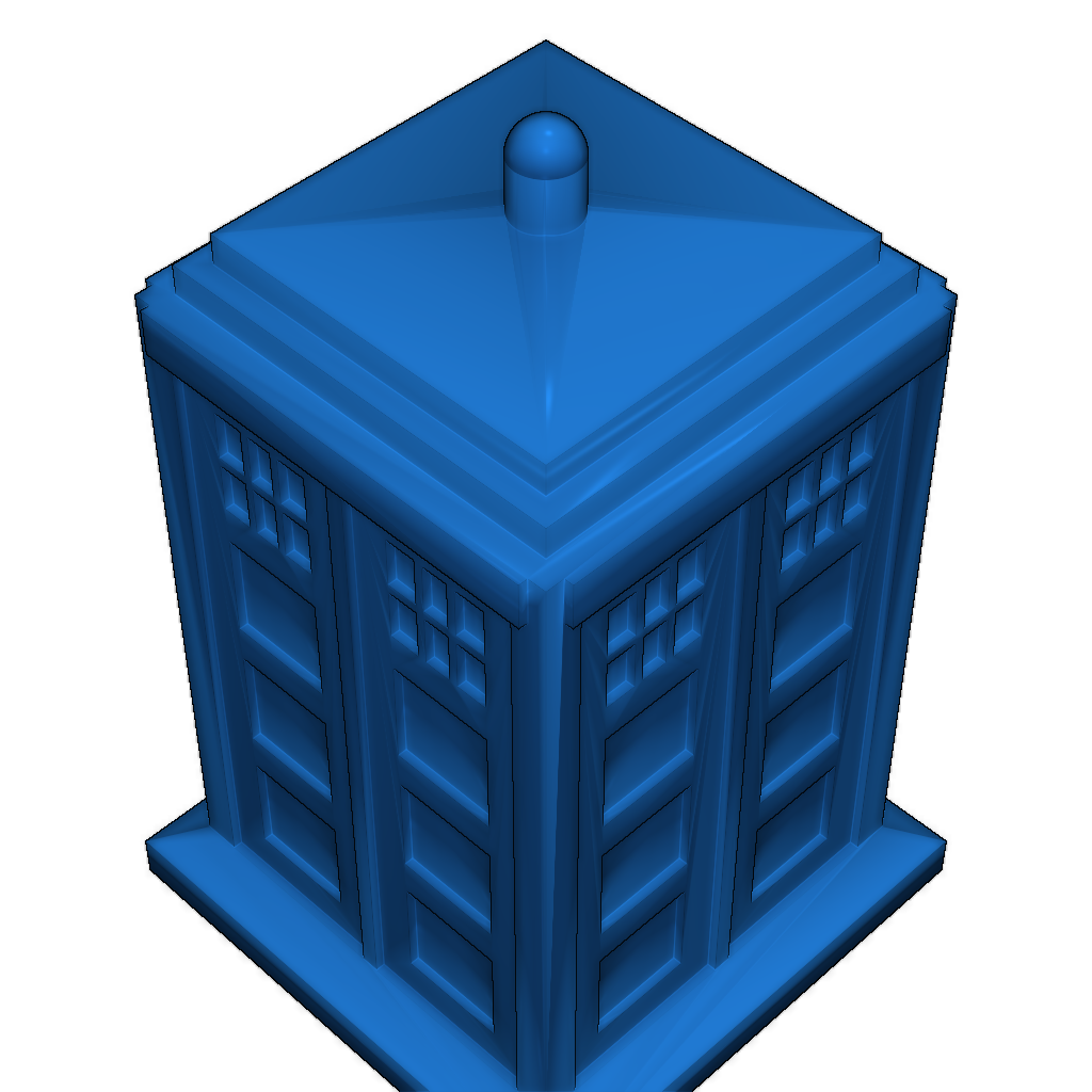 3D-модель Тардиса