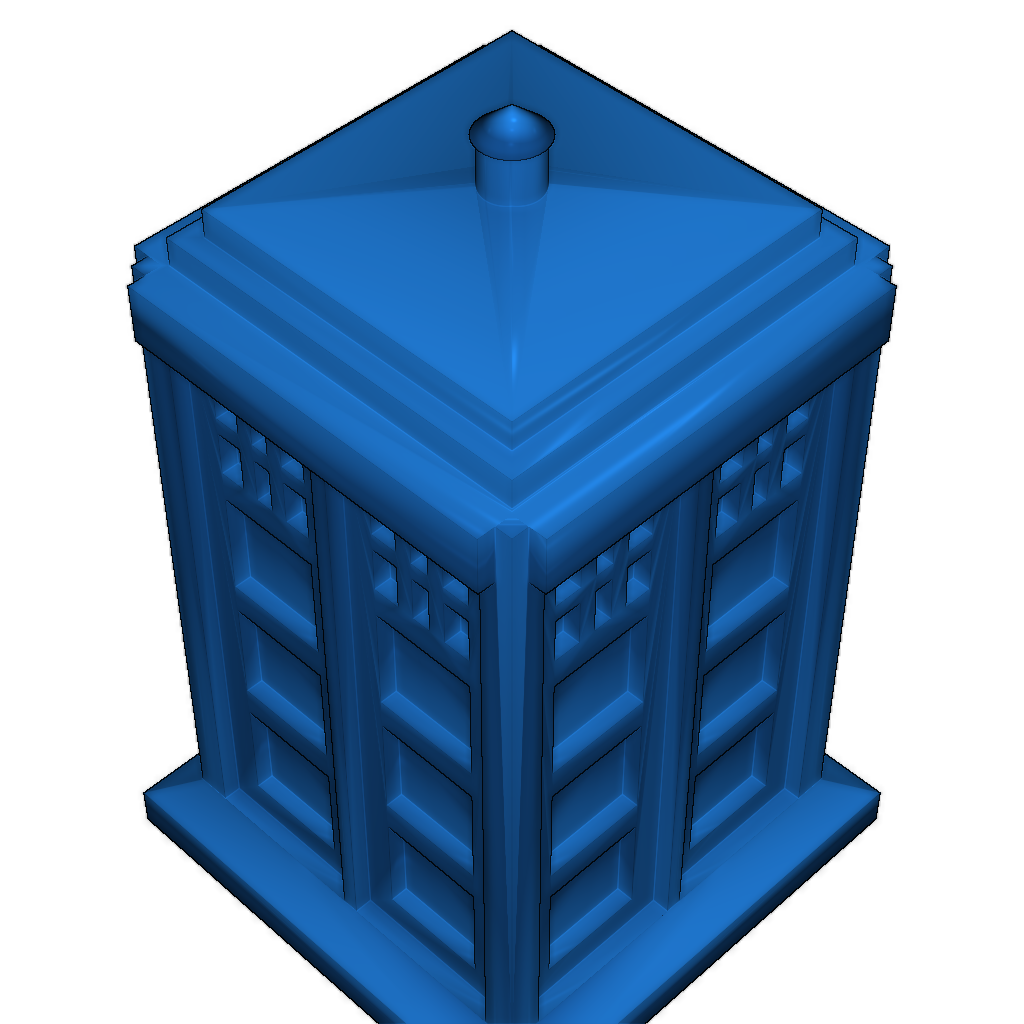 3D-модель Тардиса