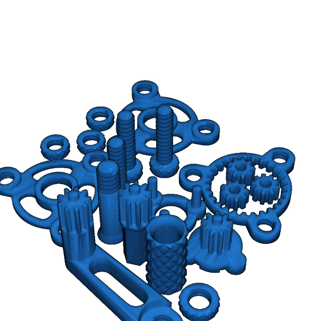 Система планетарных передач 4:1