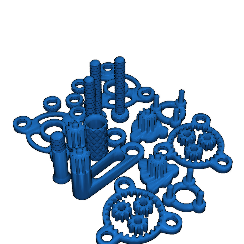 Система планетарных передач 4:1