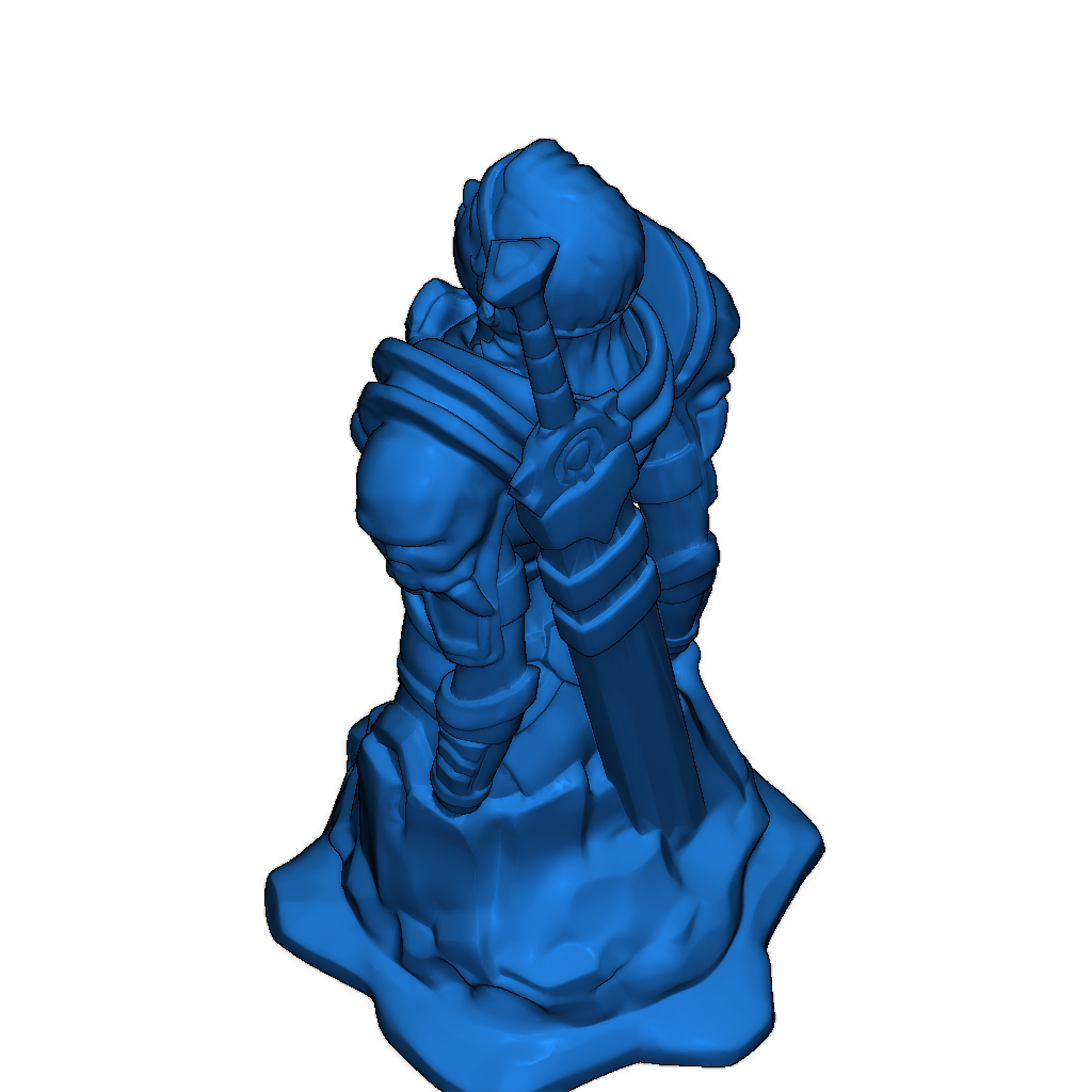 Декоративный бюст персонажа