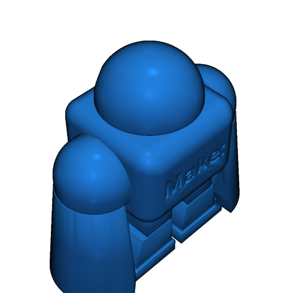 3D модель робота Maker Faire