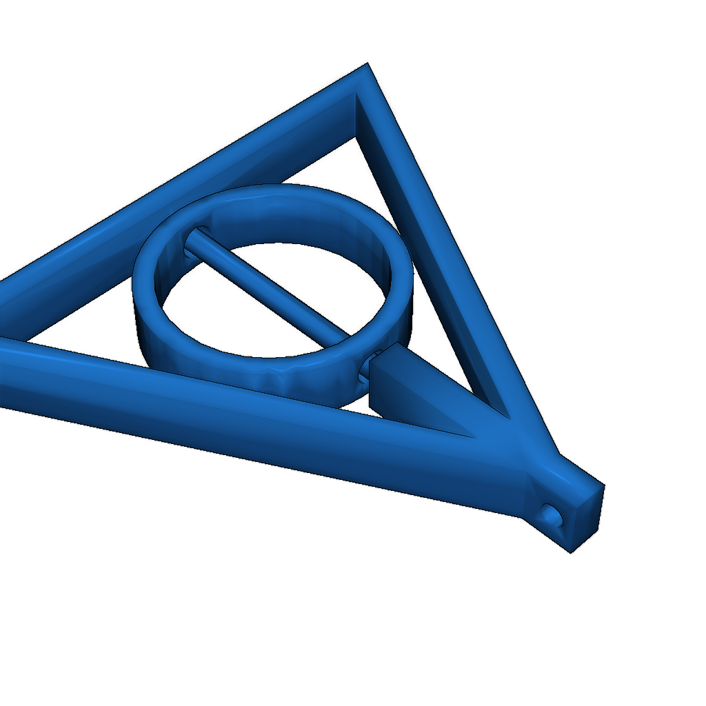 Символ Смертельных Реликвий - Подвеска для Ожерелья