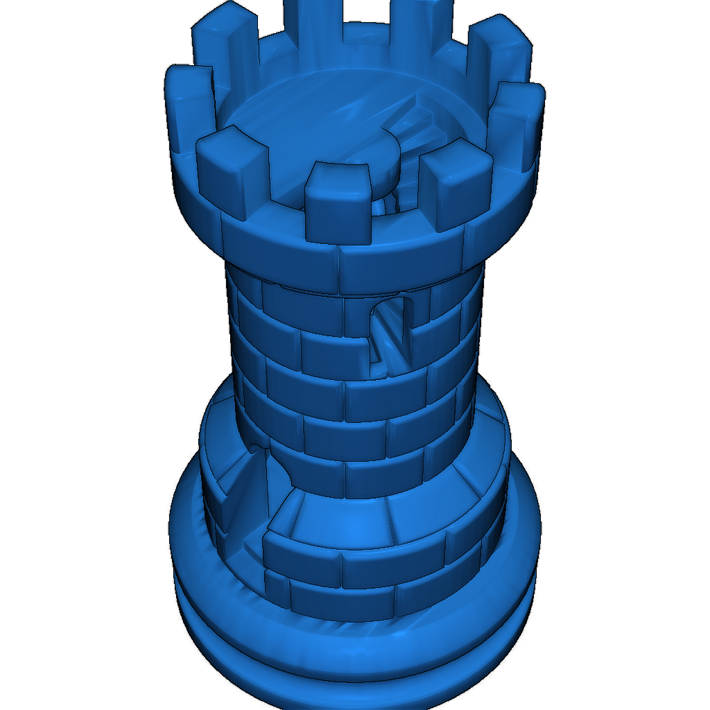 Тестовая модель пешки Кубифай