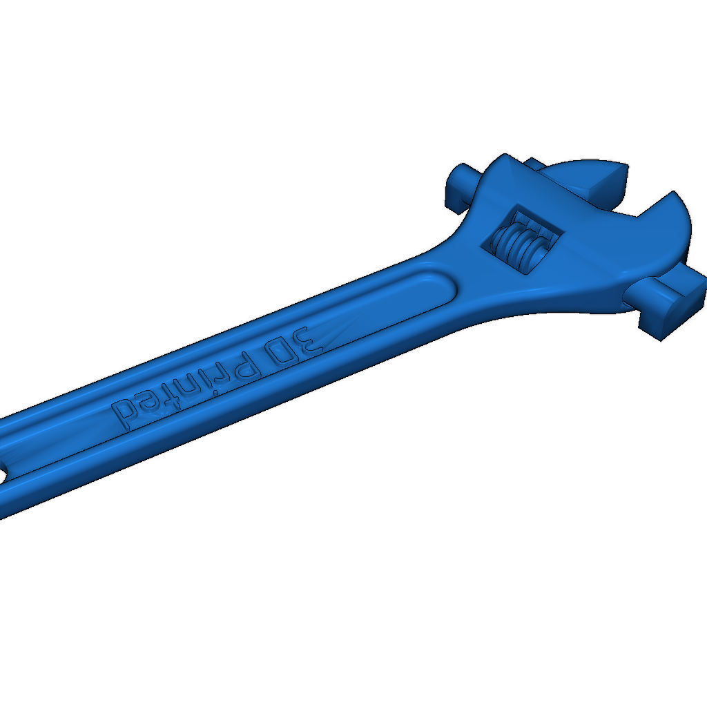 Печатаемый Абсолютно Работающий Гаечный Ключ