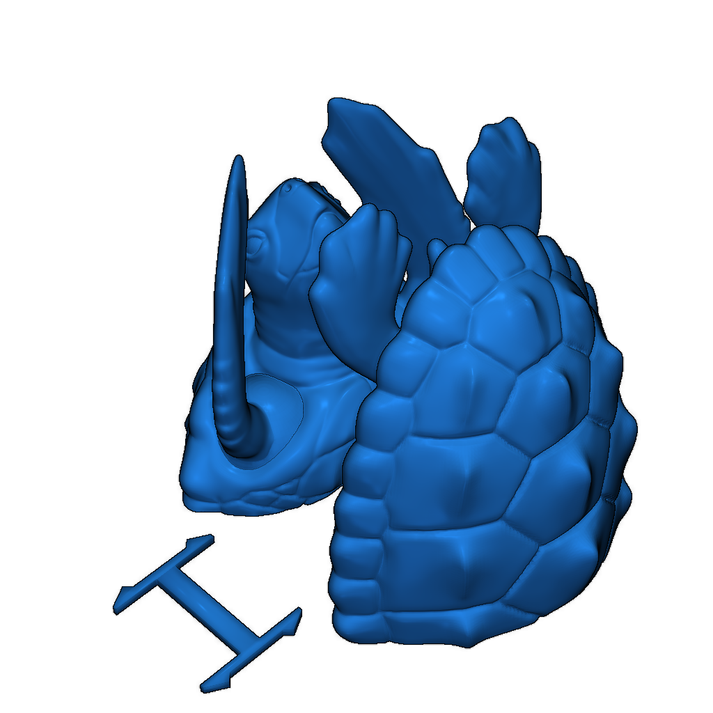 3D-модель черепахи-логгерхеда