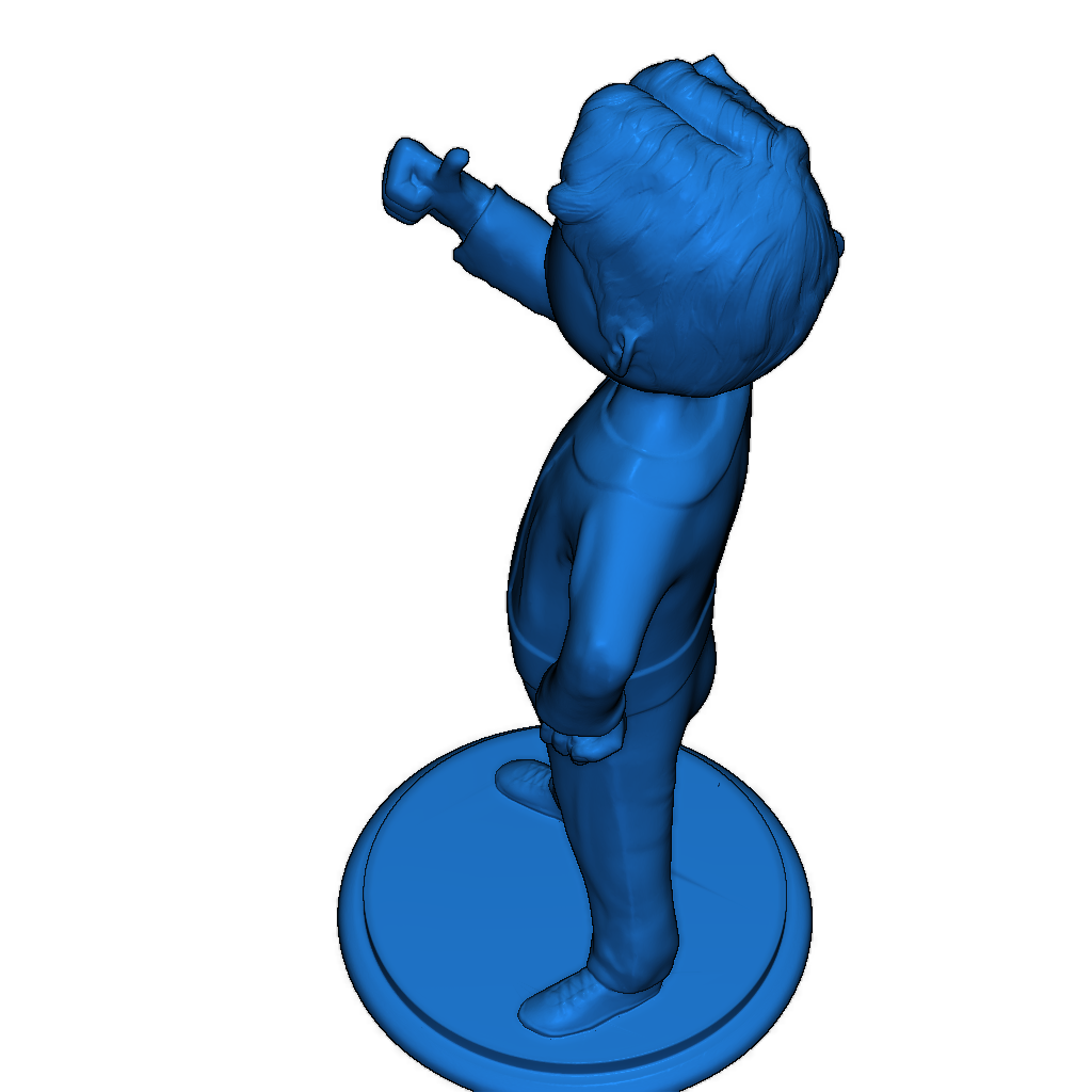 Модель Vault Boy высокой детализации