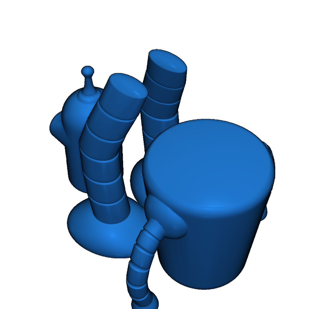 3D Модель Туловища