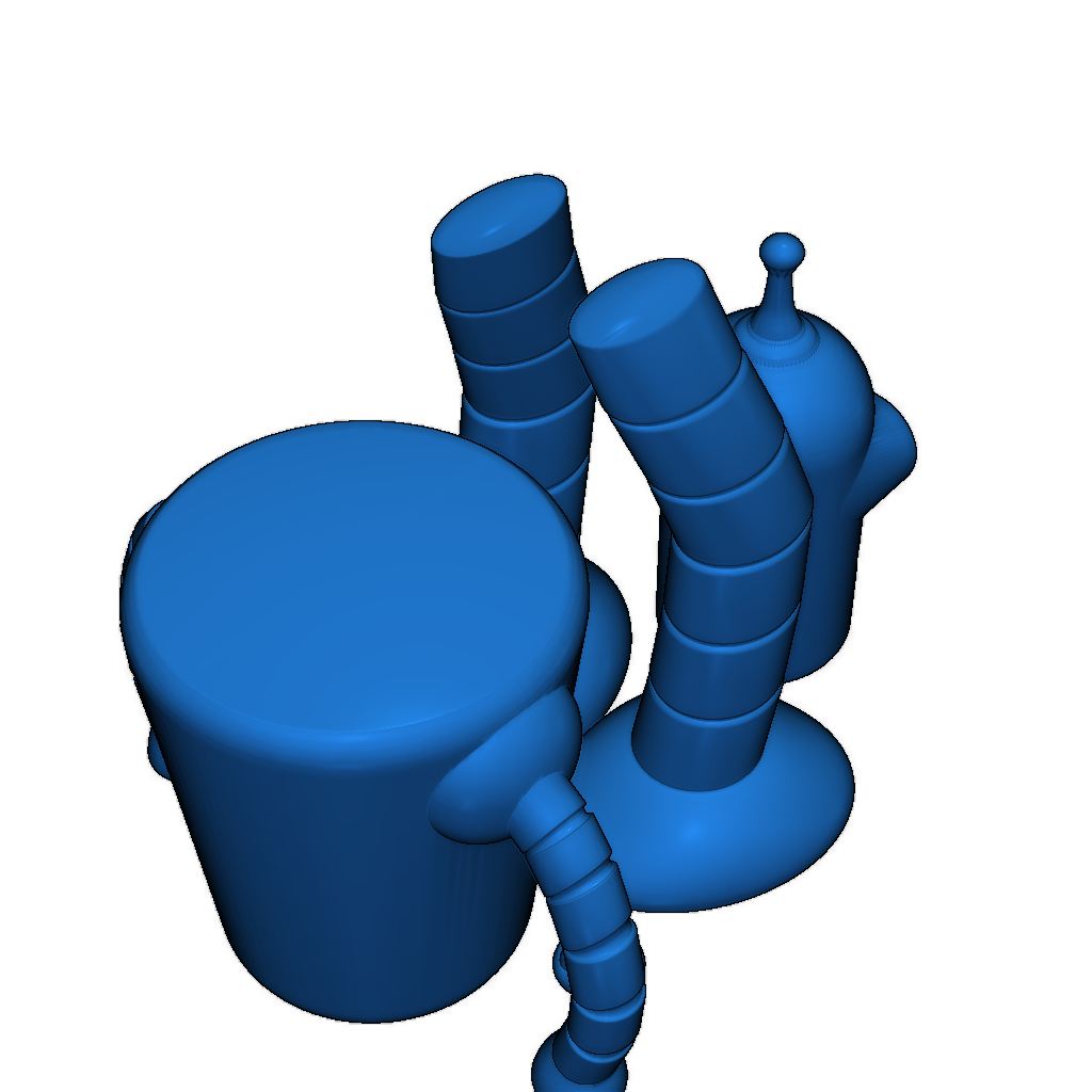 3D Модель Туловища