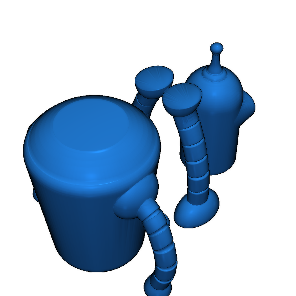 3D Модель Туловища