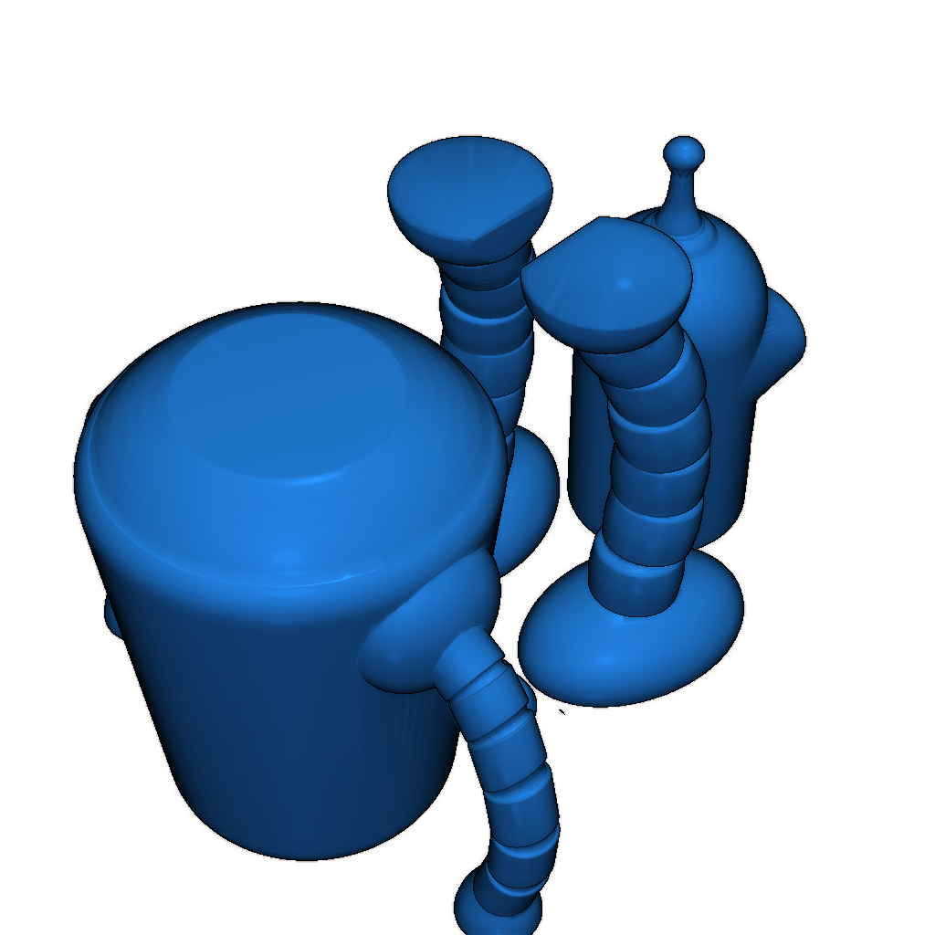 3D Модель Туловища