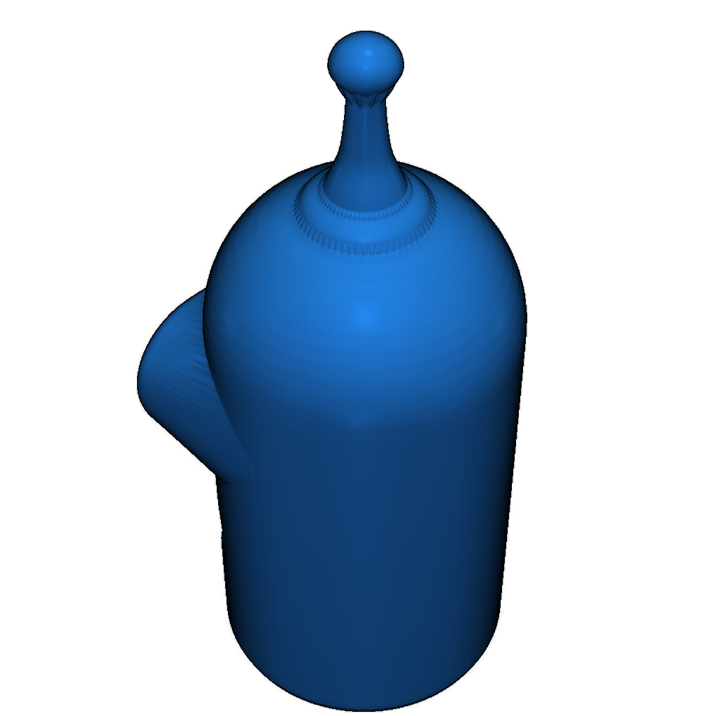 3D Модель Туловища