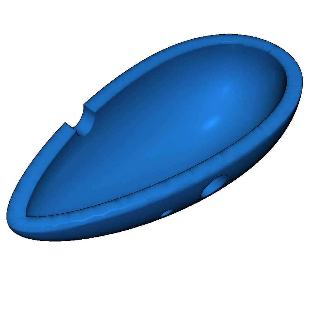 Функциональная окарина в стиле "батата"