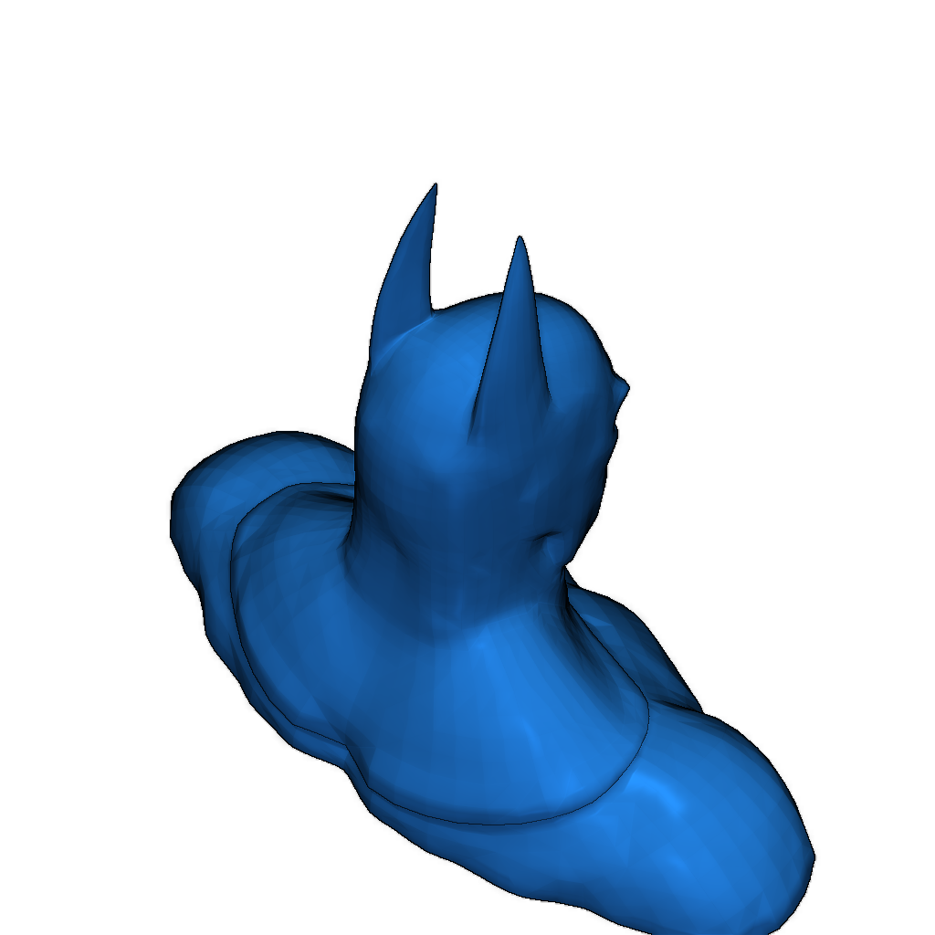 3D-модель головы/бюста из Batman: Arkham Asylum