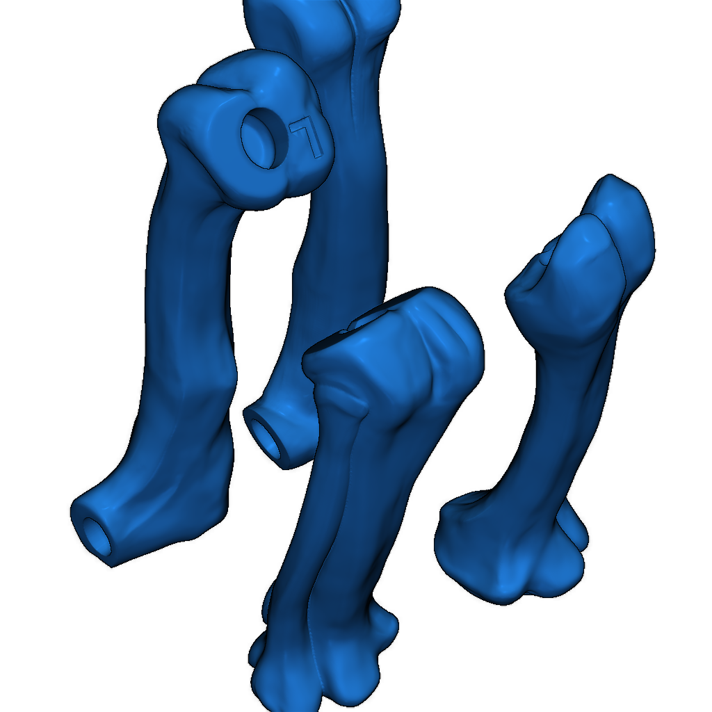 Готовая к печати 3D-модель Тираннозавра Рекса