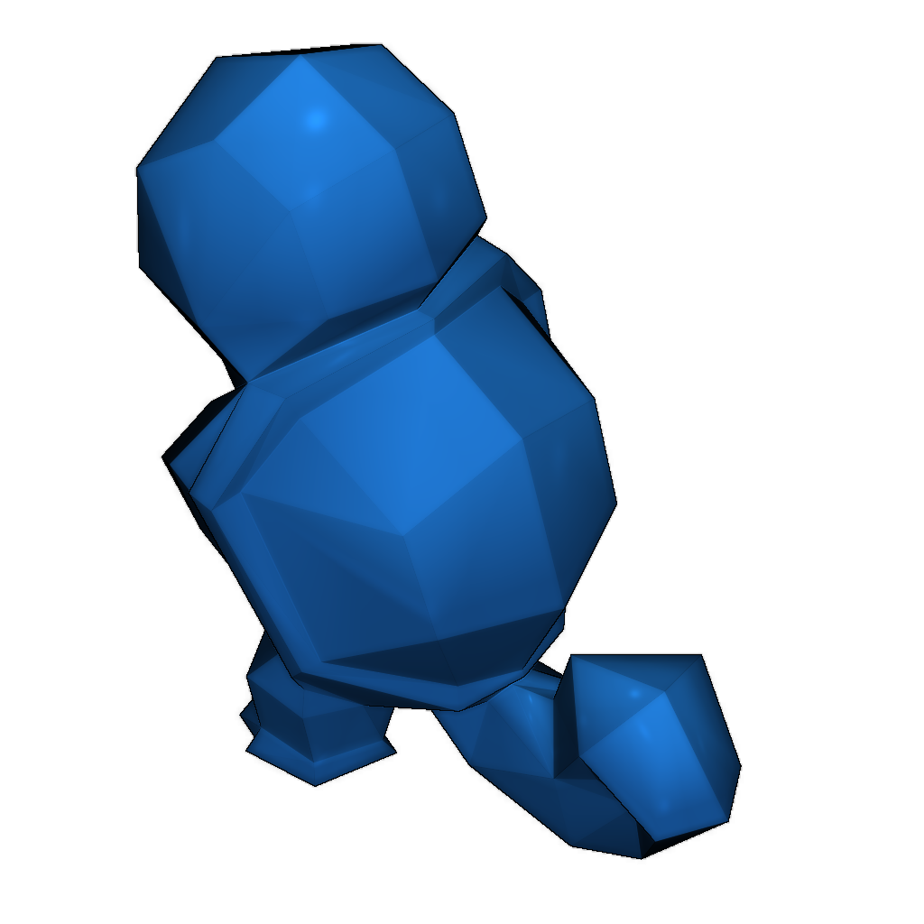 Лоу-поли Сквиртл