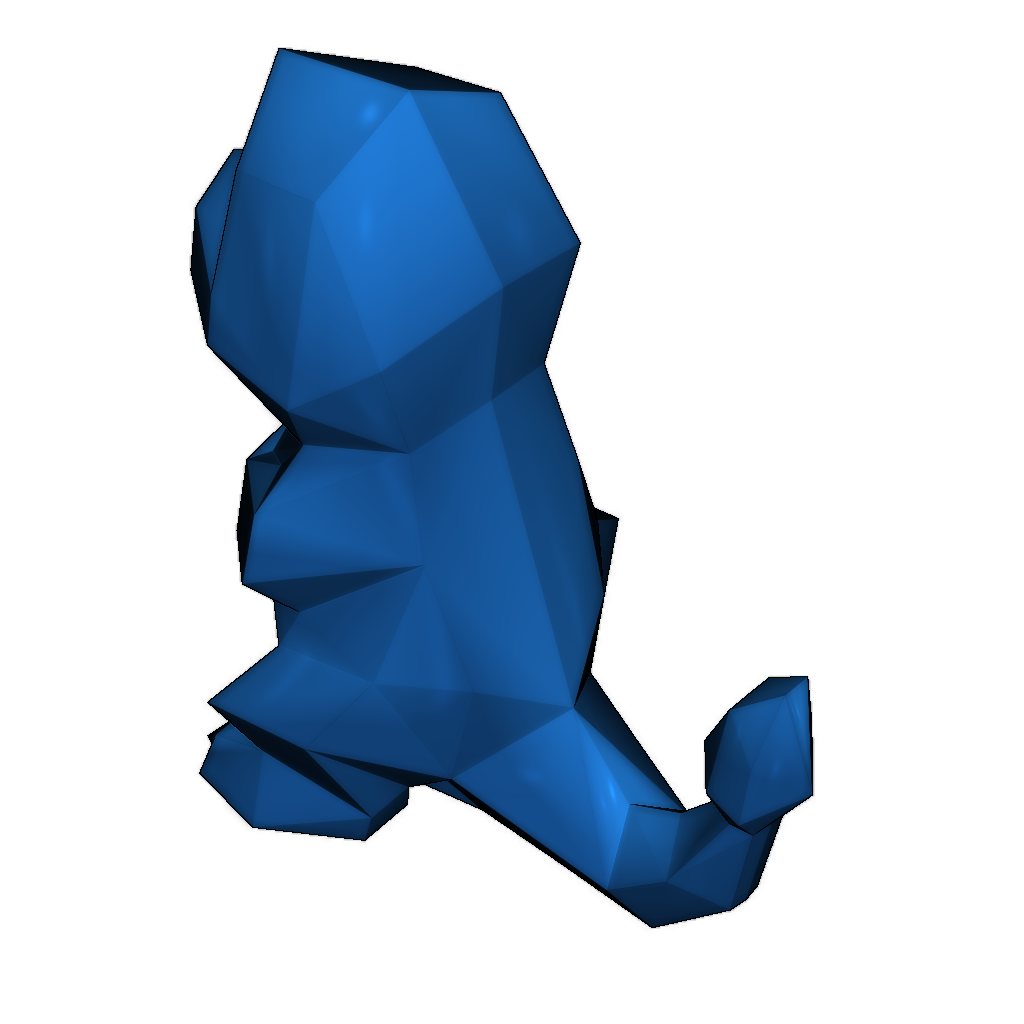 Модели 3D: Charmander (низкополигональный)