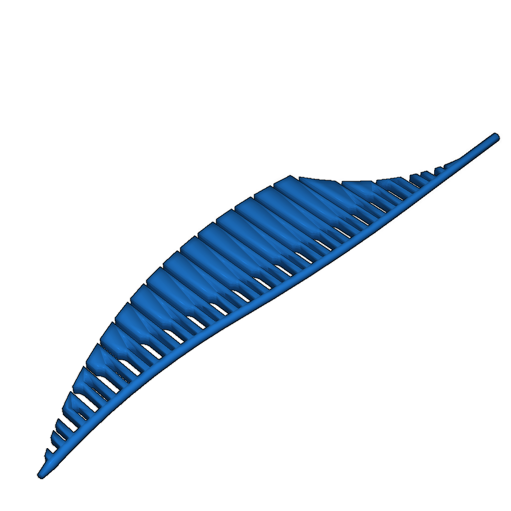 Золотой снитч с крыльями (3 детали)