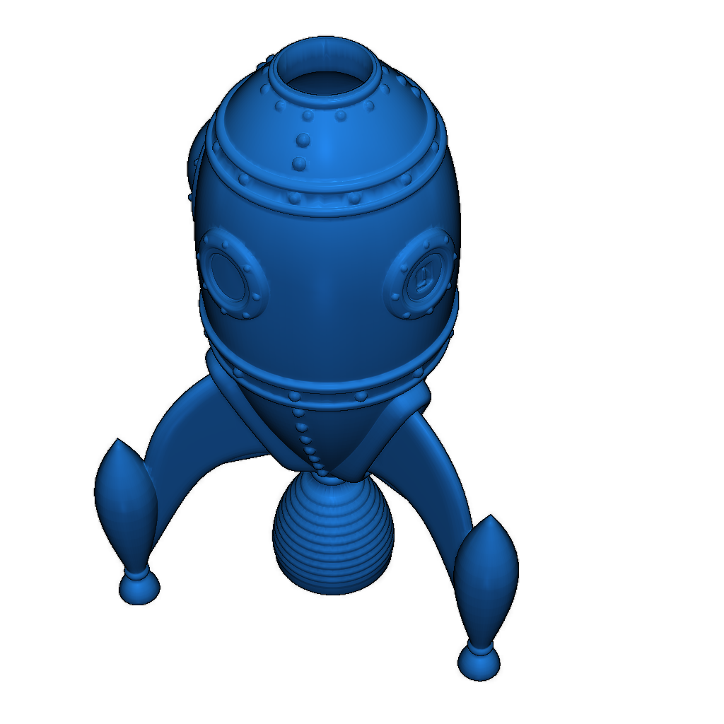 3D Модель Ракеты
