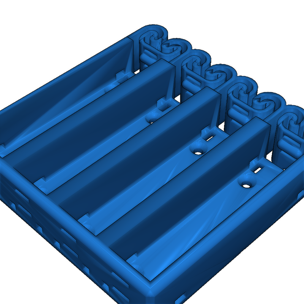 Пользовательские держатели батарей для цилиндрических элементов