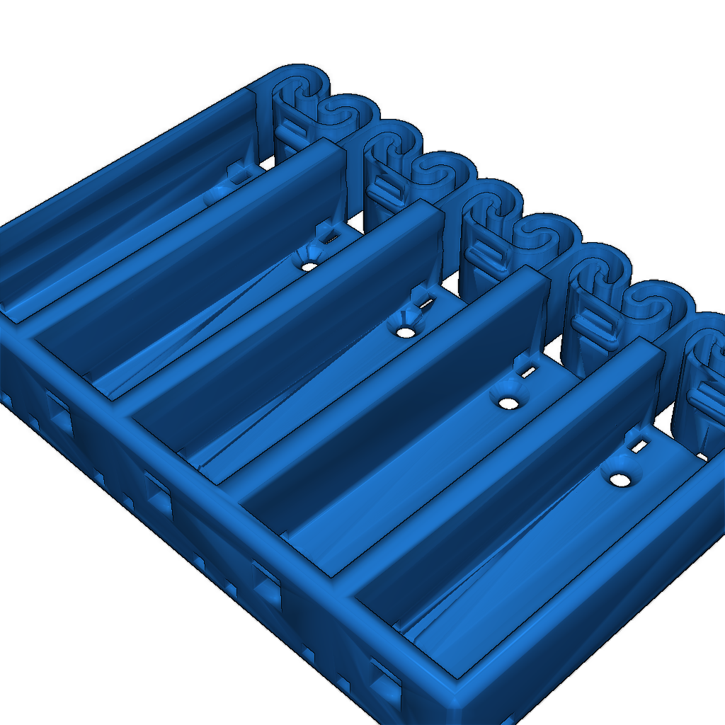 Пользовательские держатели батарей для цилиндрических элементов