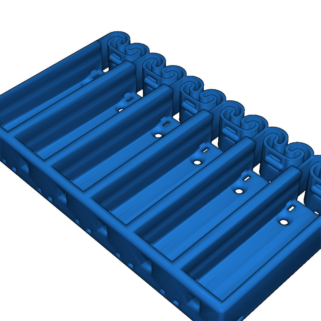 Пользовательские держатели батарей для цилиндрических элементов