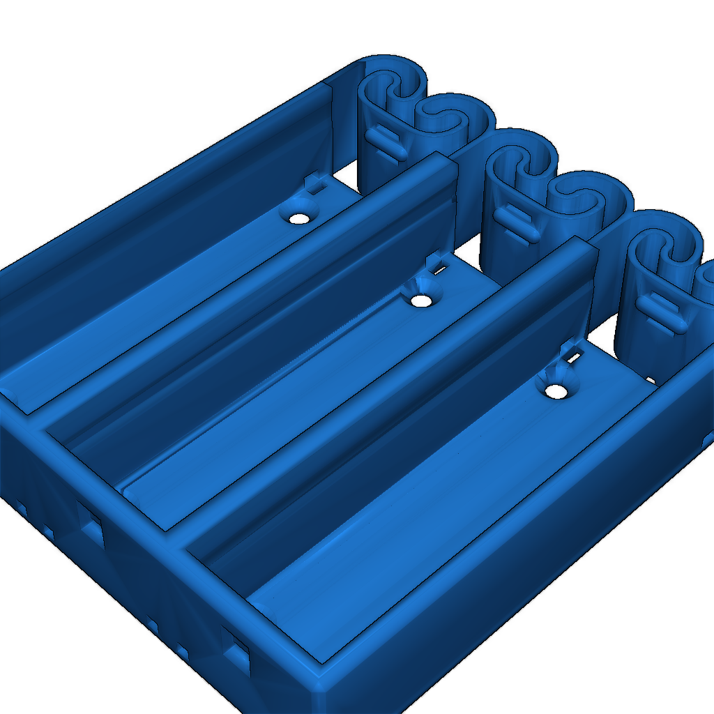 Пользовательские держатели батарей для цилиндрических элементов