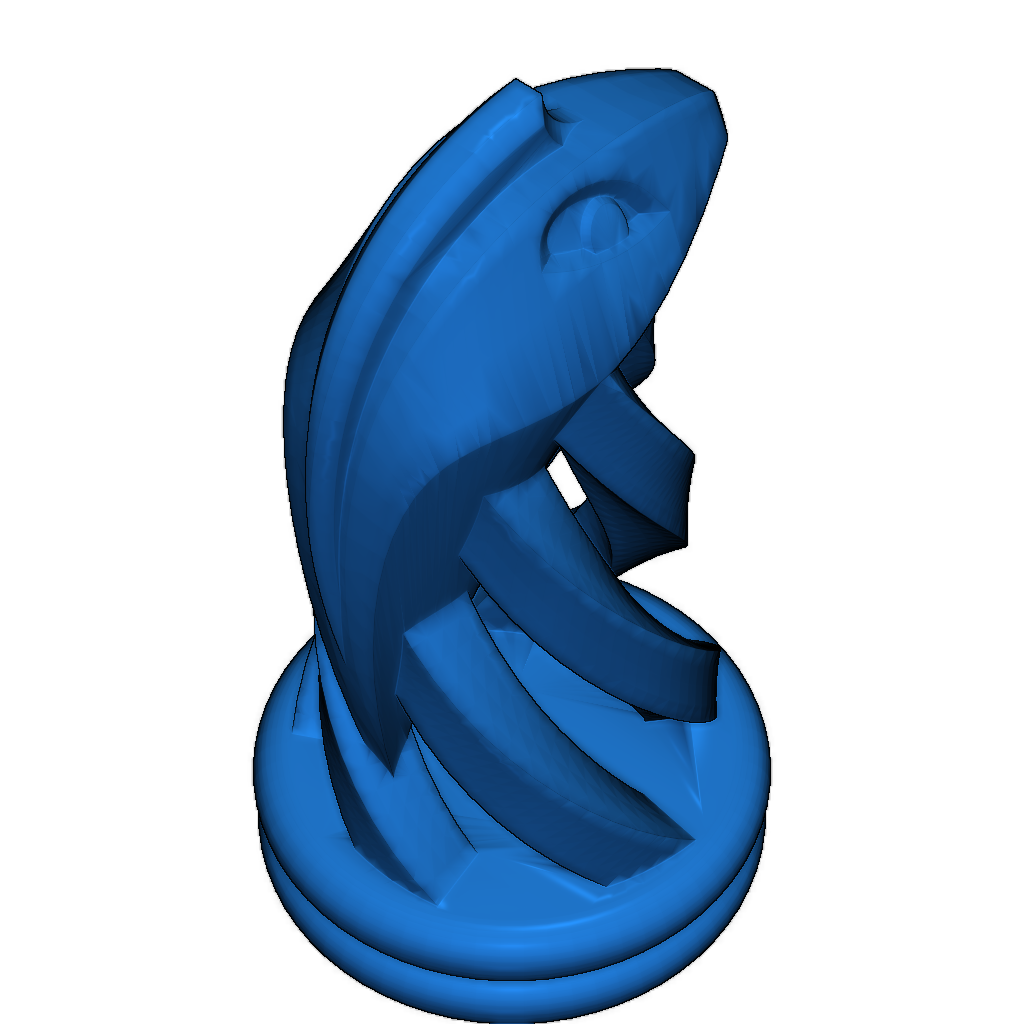 Шахматы в спиральном стиле