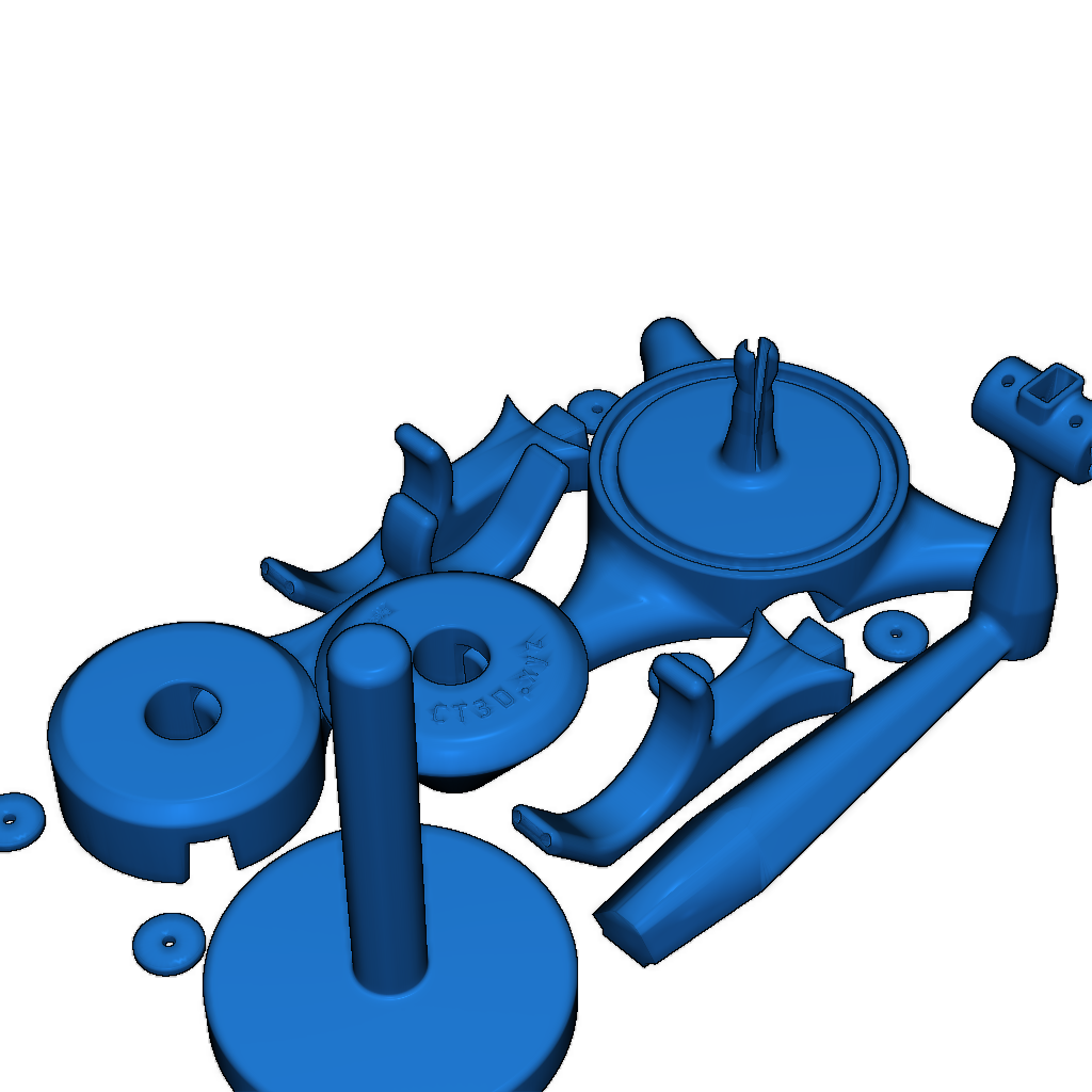 3D-подставка для катушек с филаментом