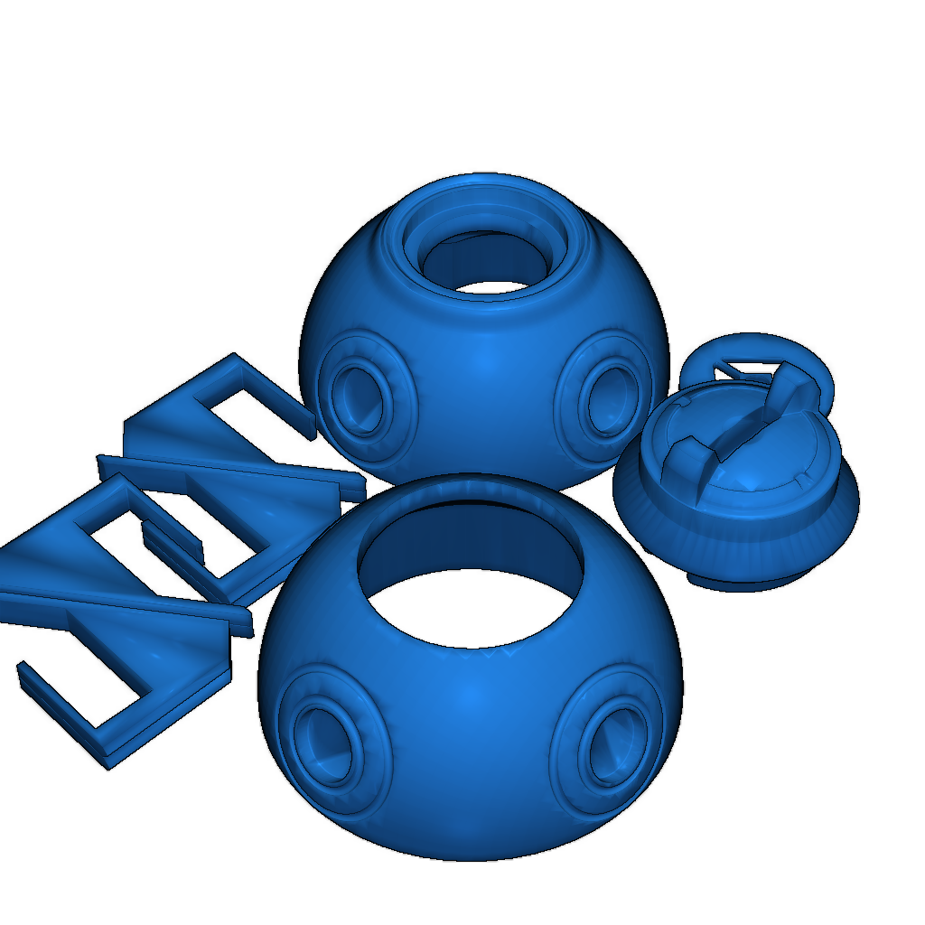 Создайте свою детализированную модель компаньона Гост из Destiny