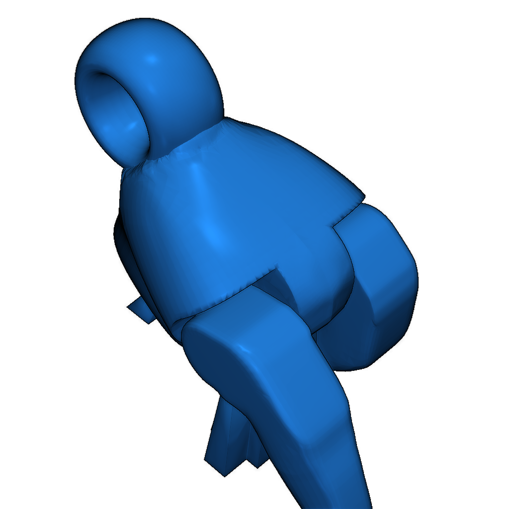Подвижная фигурка робота