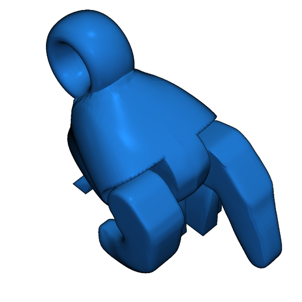 Подвижная фигурка робота