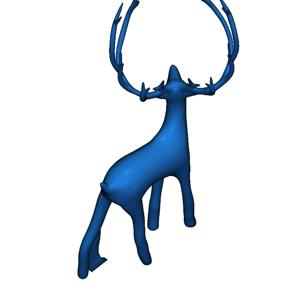 Рождественский олень 3D-модель