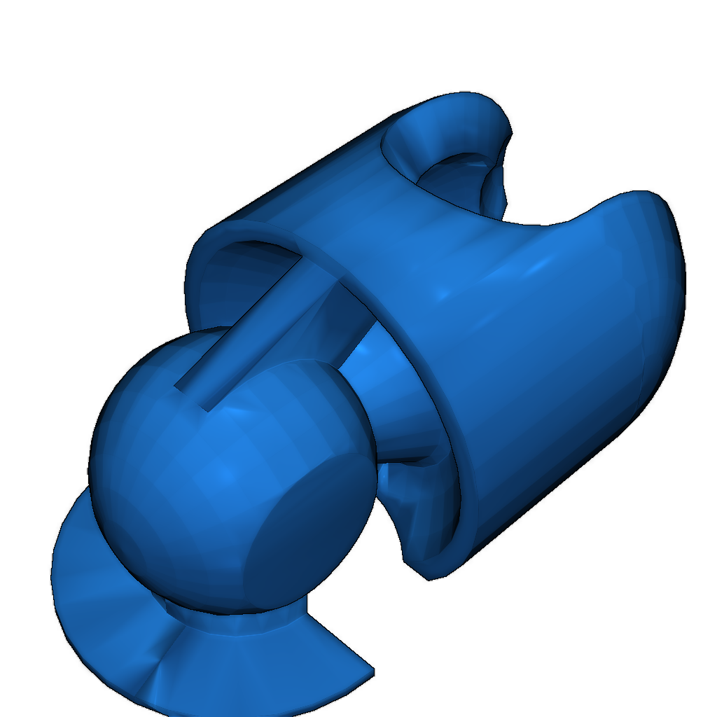 Октопус с подвижными щупальцами