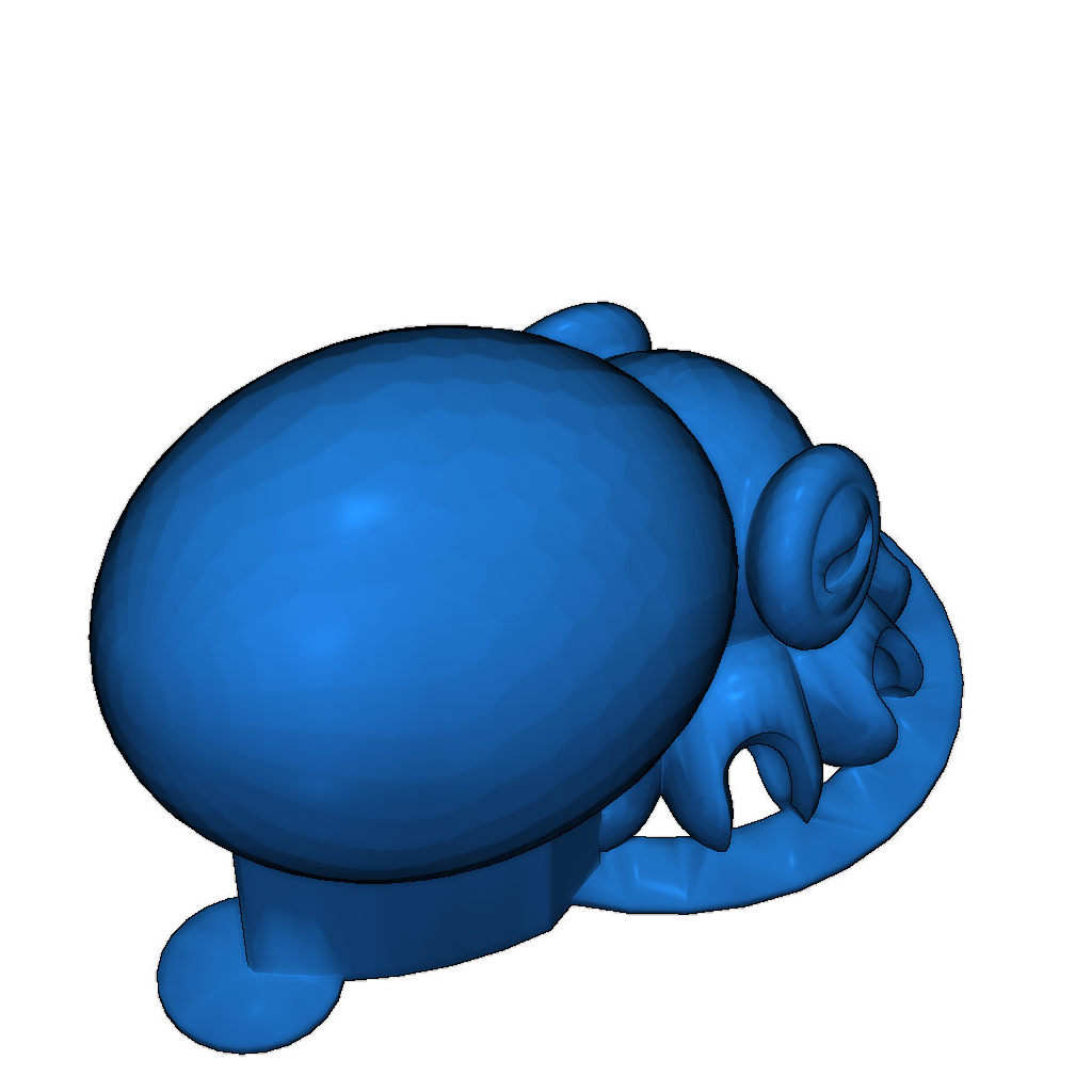 Октопус с подвижными щупальцами