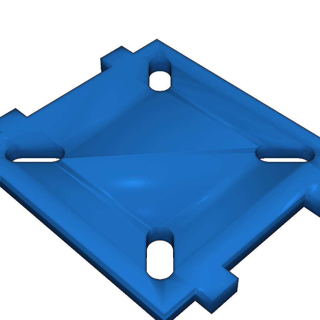 230 размер Квадрокоптера - 3D Модель