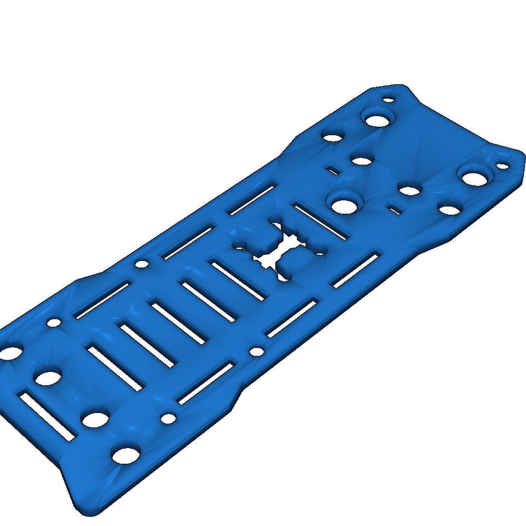 230 размер Квадрокоптера - 3D Модель