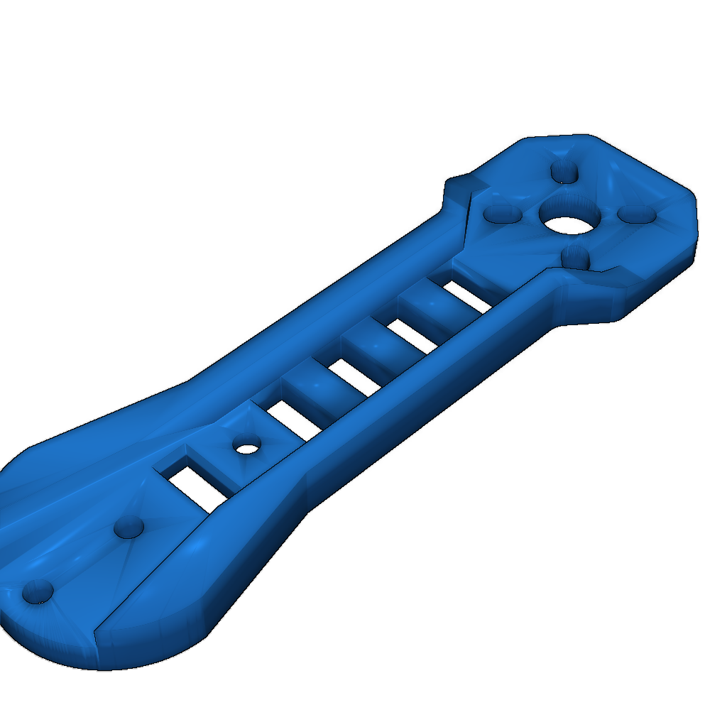 230 размер Квадрокоптера - 3D Модель