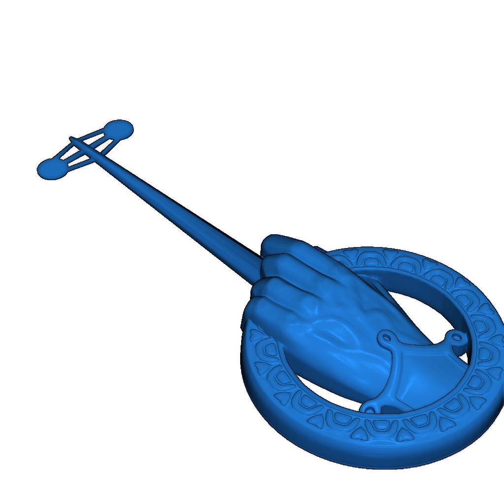 3D модель пина 'Рука Короля'