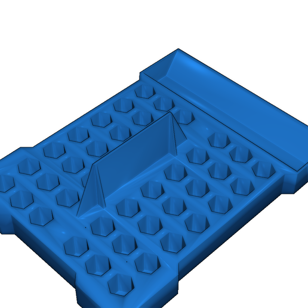 Модель 3D с улучшенной стабильностью при укладке